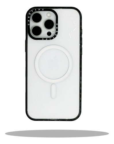 Fundas Magsafe Transparente Estilo Casetify Para iPhone
