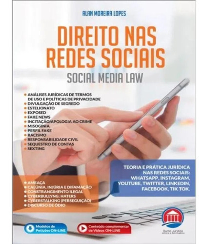 Direito Nas Redes Sociais, De Alan Moreira Lopes. Editora Rumo Juridico, Capa Mole, Edição 1 Em Português, 2023