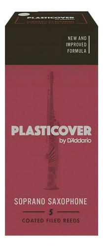 Palhetas de saxofone soprano Rico Plasticover nº 2 e 1/2 RRP05SSX250