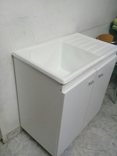 Imagen 2 de 7 de Mueble Lavadero Con Pileta Oferta 75x46x85