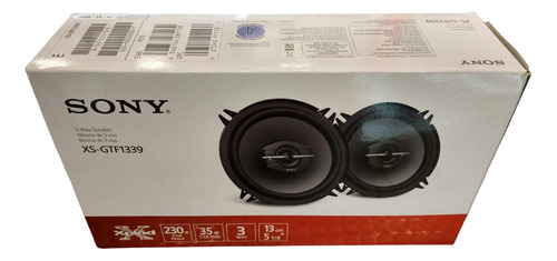 Parlantes De 3 vías De 13 cm Xs-gtf1339 Sony