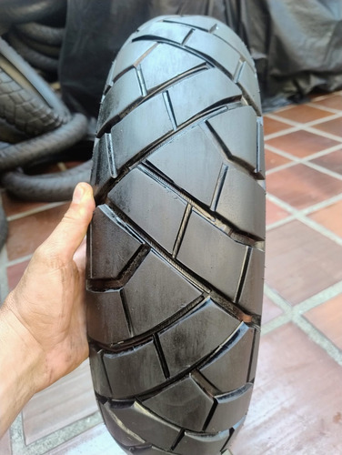 Pneu De Moto 150/70-17 Dunlop Trailmax. Riscado (frisado) (Usado)
