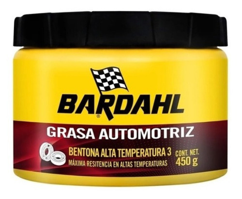 Grasa Baleros Alta Temperatura 3 Bentona 450 Grs