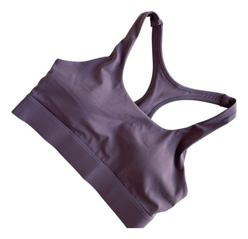Top Deportivo Lululemon Ajustable Morado Talla L (Usado)