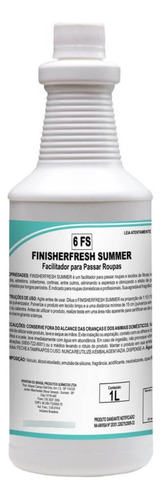 Finalizador Passadoria Roupa 1l Finisherfresh Summer