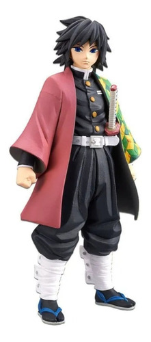 Kimetsu No Yaiba Anime Giyu Tomioka Figura Original Bandai