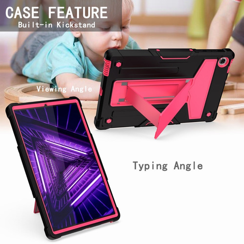 Imagen 4 de 5 de Funda Para Lenovo Tab M10 Fhd Plus 10.3 2020 Tb-x606f Rosa