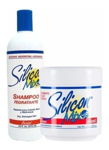 Kit Shampoo 473ml + Máscara 450g Silicon Mix Tradicional