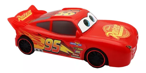 Rayo Mcqueen Carro Cars De Impulso Juguete Niños Regalo DAYOSHOP