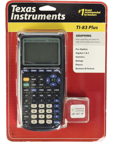 Calculadora Gráfica Texas Instruments Ti-83 Plus (reno...