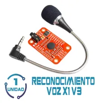 Comprar 1 Módulo De Reconocimiento De Voz X1 V3, Compatible Arduino