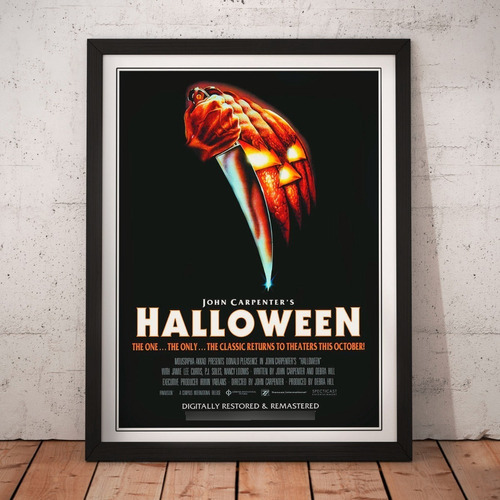 Cuadro Peliculas - Halloween - Classic Horror Movie Poster