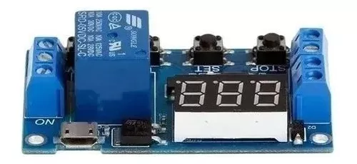 Relé Temporizador Digital Ajustável Delay Timer para Chocadeira e Usos em  Geral