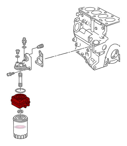 Radiador Resfriador Oleo Motor Audi A3 A4 Turbo E Aspirado