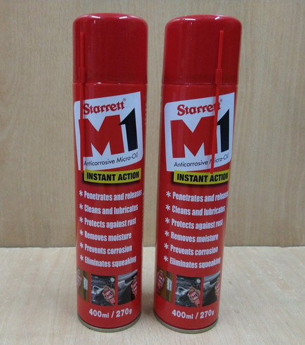 2 Anticorrosivo Multiproposit  Starrett M1 Made In Uk 400 Ml