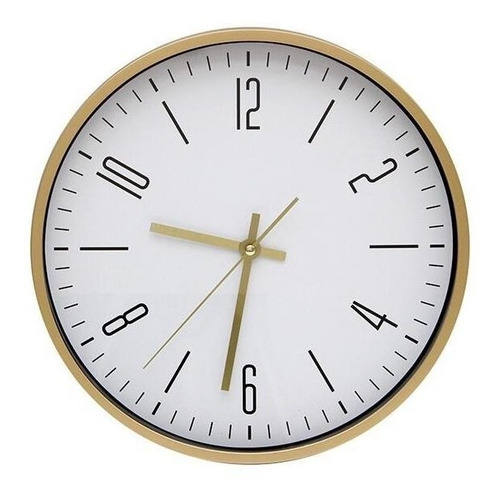 Reloj De Pared - Dorado