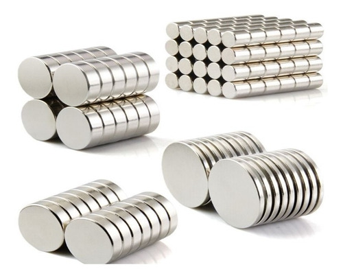 Neo%dimio Imanes 100 Piezas 4mm X 1mm Calidad N50
