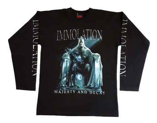 Immolation Majesty And Decay Polo Standard [rockoutlet]