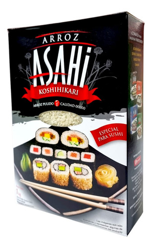 Arroz Koshihikari X 1k Asahi: Tradición Y Máxima Calidad