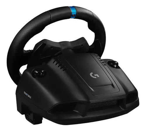 Volante + Pedais LOGITECH G923 (PS5/PS4/PC - Preto)