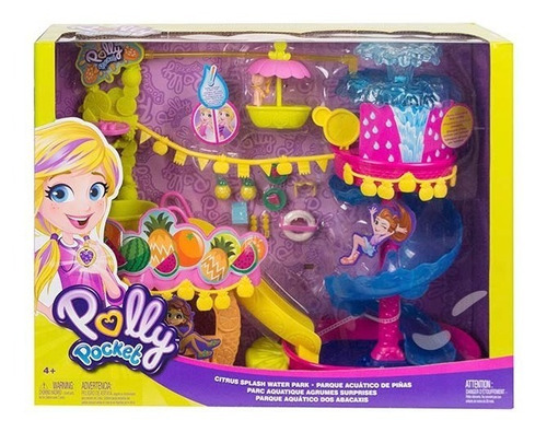 Muñeca Polly Pocket Parque Acuático De Piñas