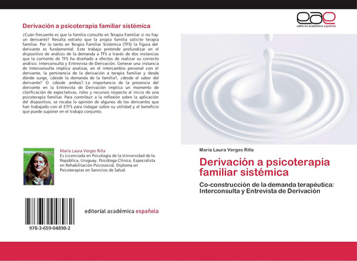 Libro:derivación A Psicoterapia Familiar Sistémica: Co-const