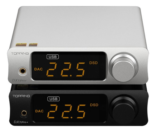 Topping Dx3 Pro+ Dac Headphone Amplifier Es9038q2m 5.0 Ldac