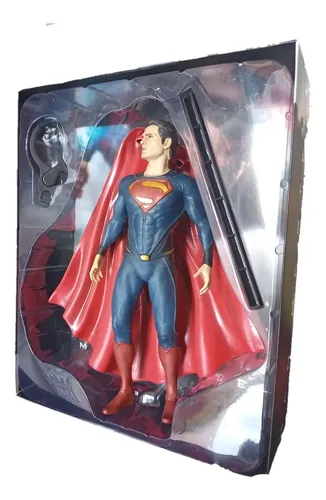 Figura Crazy Toys Man Of Steel Superman Caixa Com Detalhe