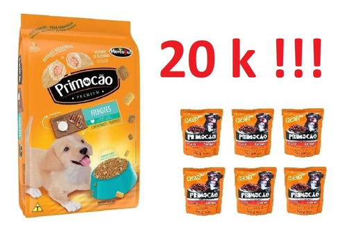 Primocao Cachorro 20k + 6 Sachets  + Envio Gratis