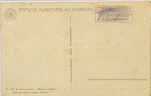 Antigua Postal Dama Antigua P02/ 73 (Usado)