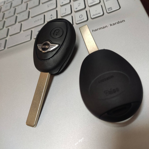Li Chave De Controle Mini Cooper Com Dois Botões