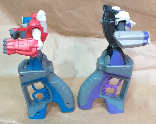 2 Bonecos Battle Masters Optimus Prime Megatron Hasbro 2013 (Usado)