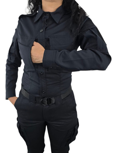 Uniforme Stretch Tactico Mod 146 Corte Dama Camisa 28 Pantalon 30