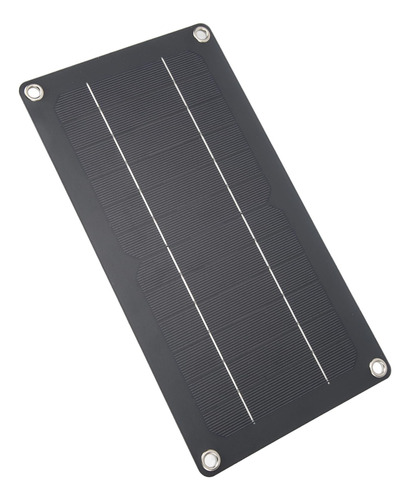 Cargador Panel Solar Monocristalino Ligero Alta Tasa Silicio