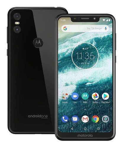 Motorola One Dual SIM 64 GB Negro 4 GB RAM