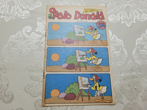 Gibi O Pato Donald N° 1364 - 30/12/77 - Editora Abril (Usado)