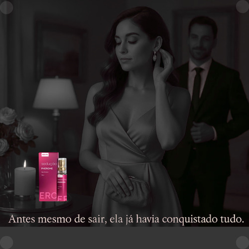 Perfume Feminino Sedução Ativa Feromônios Fragância Sensual