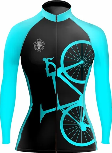 Ropa De Ciclismo Jersey Maillot Dama Mujer Manga Larga 626 G
