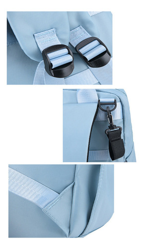 Pbf Juego De 5 Bolsas De Pañales, Mochila De Viaje De Moda,