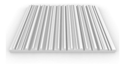 Imagen 2 de 6 de Panel Acústico Premium Blanco Ignifugo - Arabian 50mm