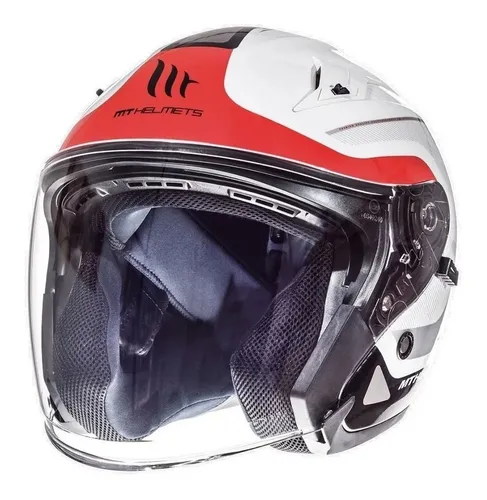 Casco Mt Helmets Thunder 4 Sv Doble Visor Graficas Motodelta