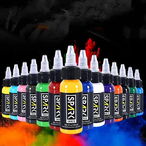 Pigmento Tinta Tattoo Spark Ink 0.5oz (15ml.) Green