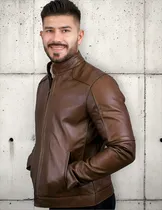 Comprar Chamarras De Piel Slim Fit Piel Gruesa Estilo S