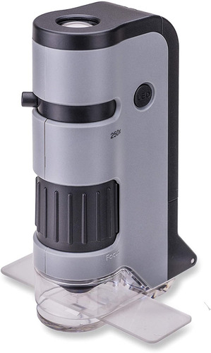 Microscopio Carson Microflip 100x-250x Led 