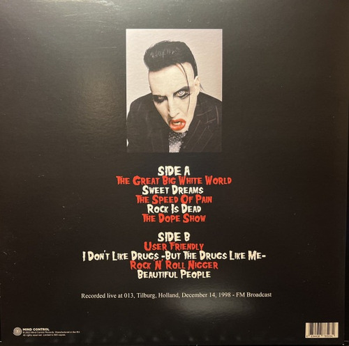 Marilyn Manson - Personal Jesus Live In The Netherlands