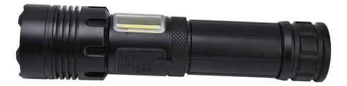 Linterna Superbrillante, Impermeable, Con Zoom, Pantalla De