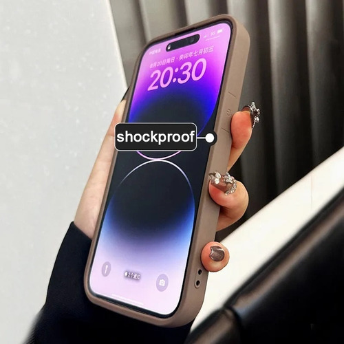 Funda De Silicona De Lujo Con Corazón 3d For iPhone New