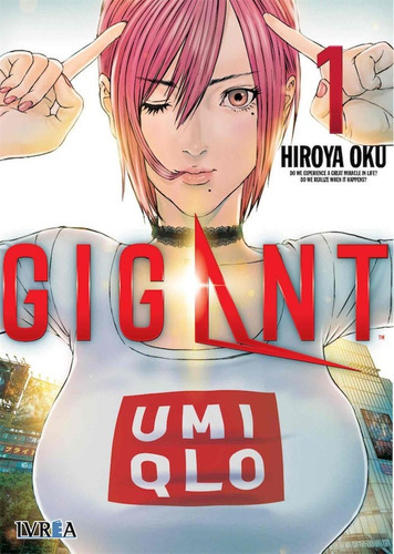 GIGANT 1, de Oku, Hiroya. Editorial Ivrea, tapa blanda en español