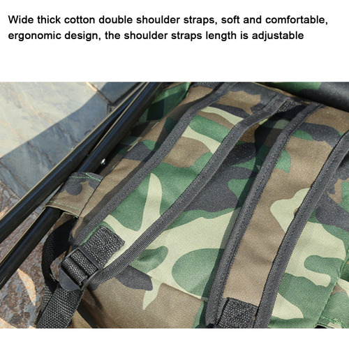 Banco Plegable Con Capacidad Para Mochila Y Taburete De Camp