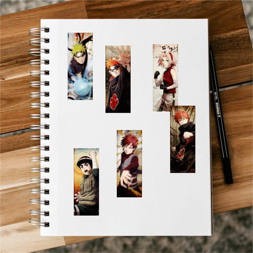 Imagen 3 de 4 de Sticker Naruto - Combo X 18 Sticker - Animeras